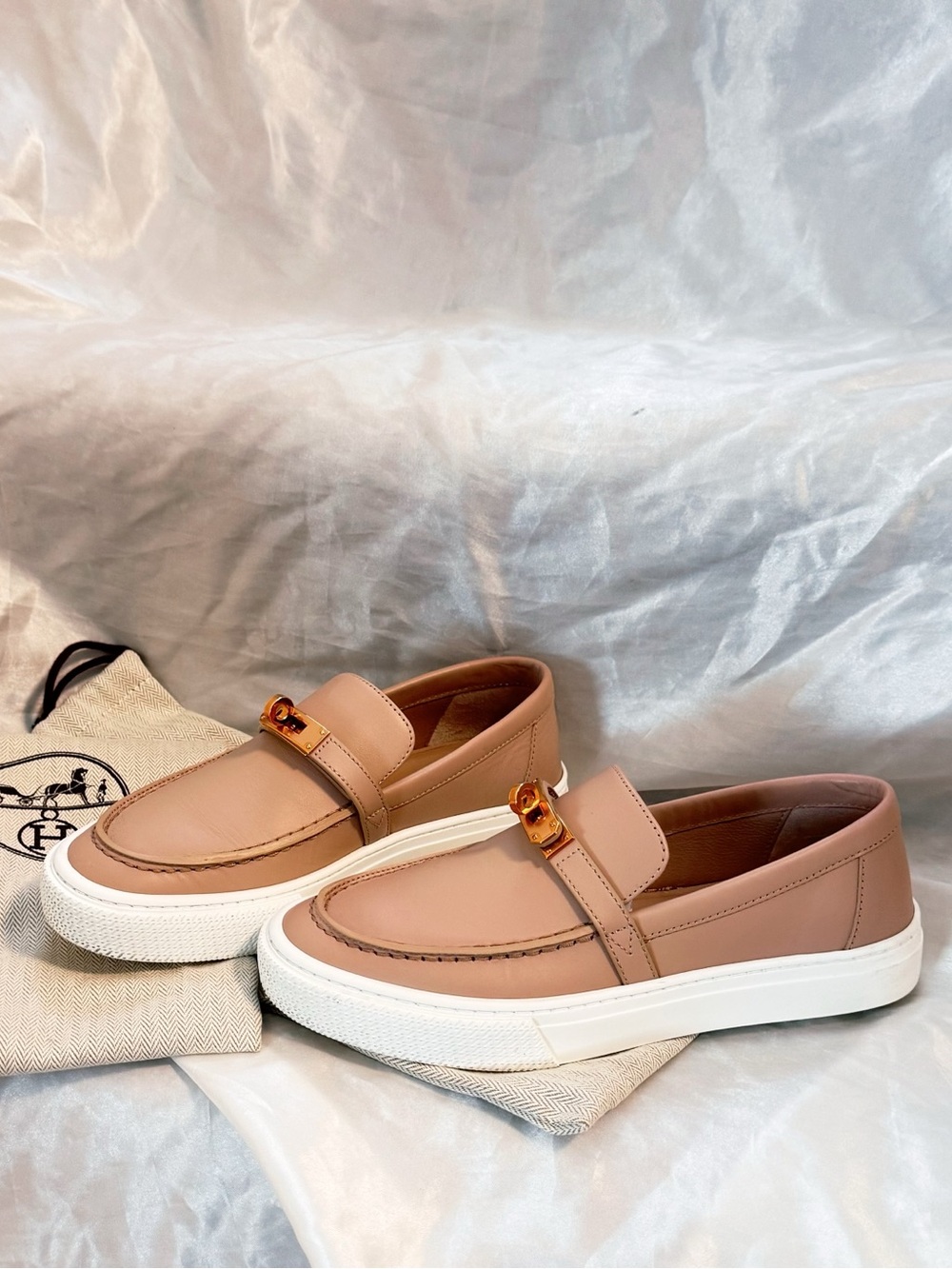 Hermès Game slip on sneakers